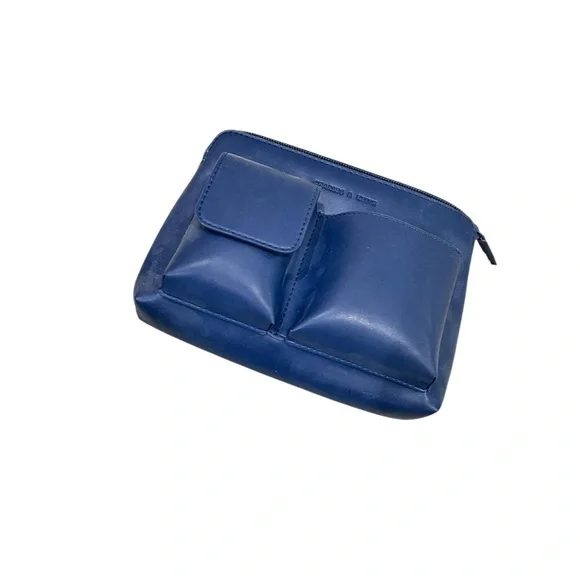 Nwot Charles & Keith Navy blue Mini crossbody Bag with Chain Strap convertible - Picture 6 of 9